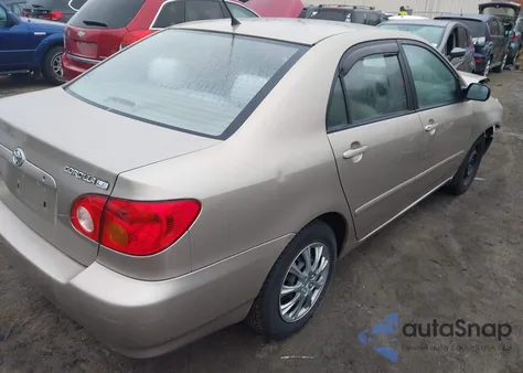 2004 Toyota Corolla Le из США, поврежденный, VIN 2T1BR38E94C215548